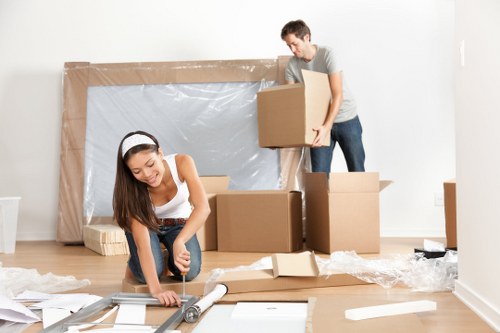 Professional packing service for a Stockwell home move