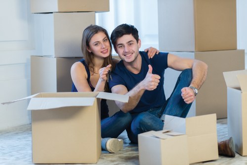 Waste handling and liability terms for a van moving service