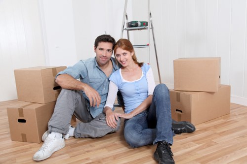 Packing and furniture handling for a flat move in Stockwell