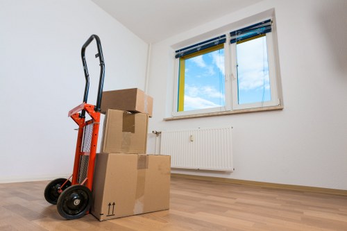 Stockwell moving truck used for flat moves and furniture transport