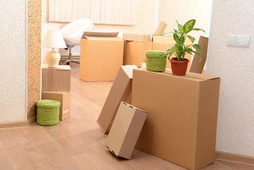 Office packing and inventory preparation for a commercial move