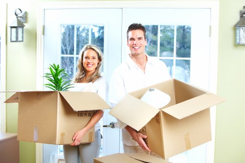 Office relocation packing and transport support in Stockwell