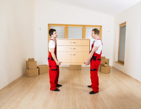 Staircase access in a Stockwell flat move with careful handling